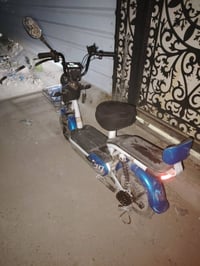 دراجه شحن حجم ١٤بطاريات ليثيوم صارلهن شهر من شديتهن الدراجه السعر ١٧٥ ...