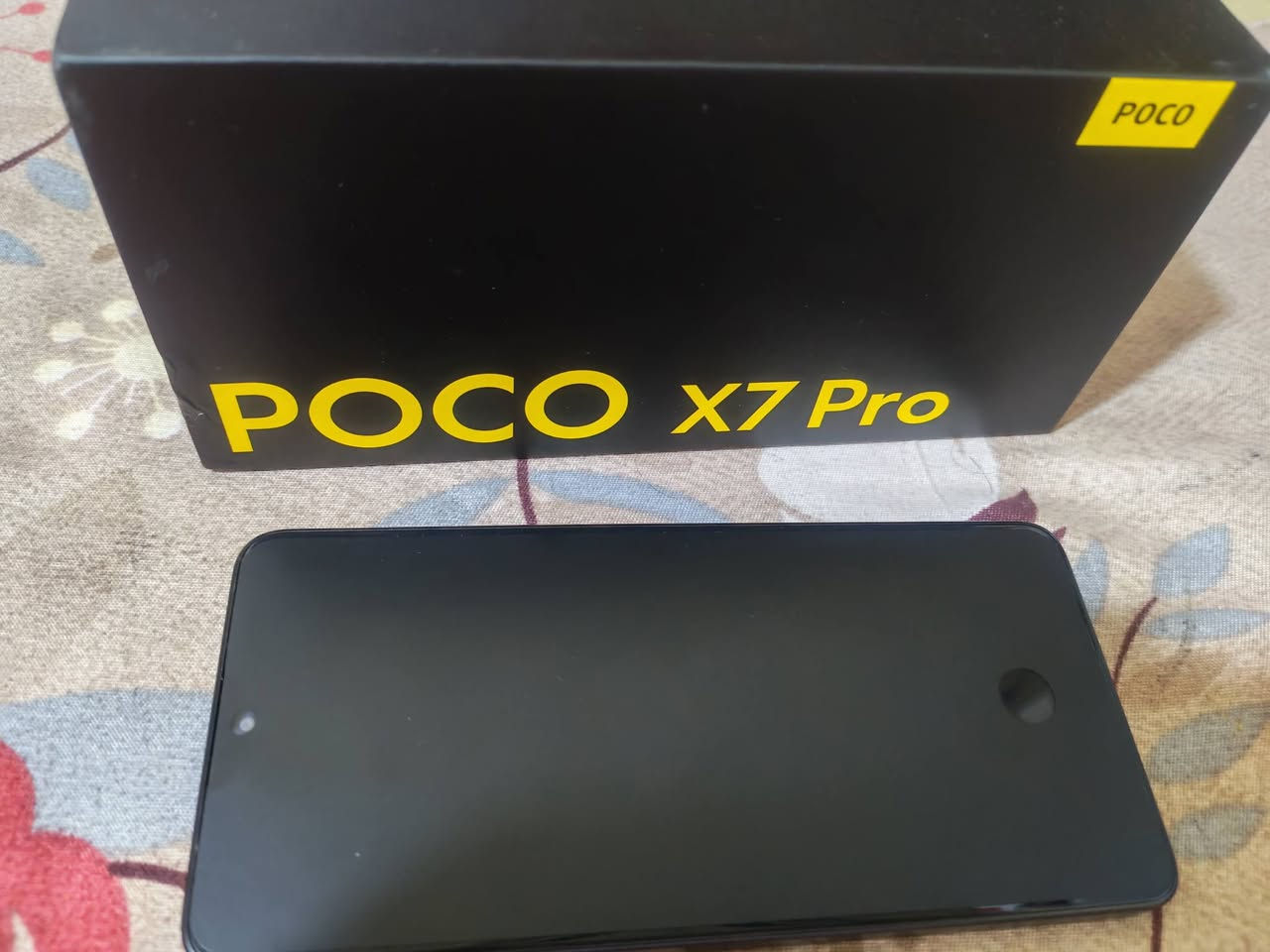 ياالله... السلام عليكم

جهاز من شركة شاومي

بوكو اكس7برو
ذاكرة 512
رام 12+12=24
نسبة بطارية 96
نضافه //100/100
السعر 425/الف
العنوان بصرة قبله شارع السوق الكبير

هاتف
***********
***********
