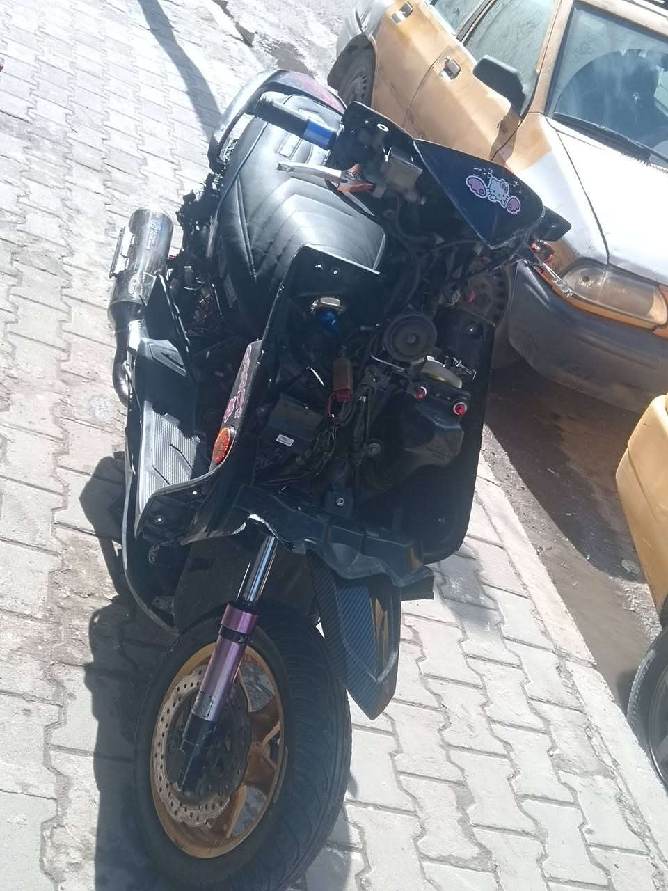 دراجه مزوده داخل وخارج
مكينه 58ونص دهن كله امزويل

دراجه بيه صدر رياض   Dy
بيه دبلات خلفي كرزي

بيه يدات كوسو  عضمات قبق فلاوين كوسو

بيه  براغي رياضي فراك رياضي

صالنصه رياض وزه وجعره هجم كلجات رياضي

قطرت اكسل ستان رياضي دراجه نقصه بس كفرات وكلجات تعبان رادله ترتيب

رقم*********** مكان بغداد الحريه
سعر 650 ماكو هيج سعر لد مزود محتاج فلوسه
