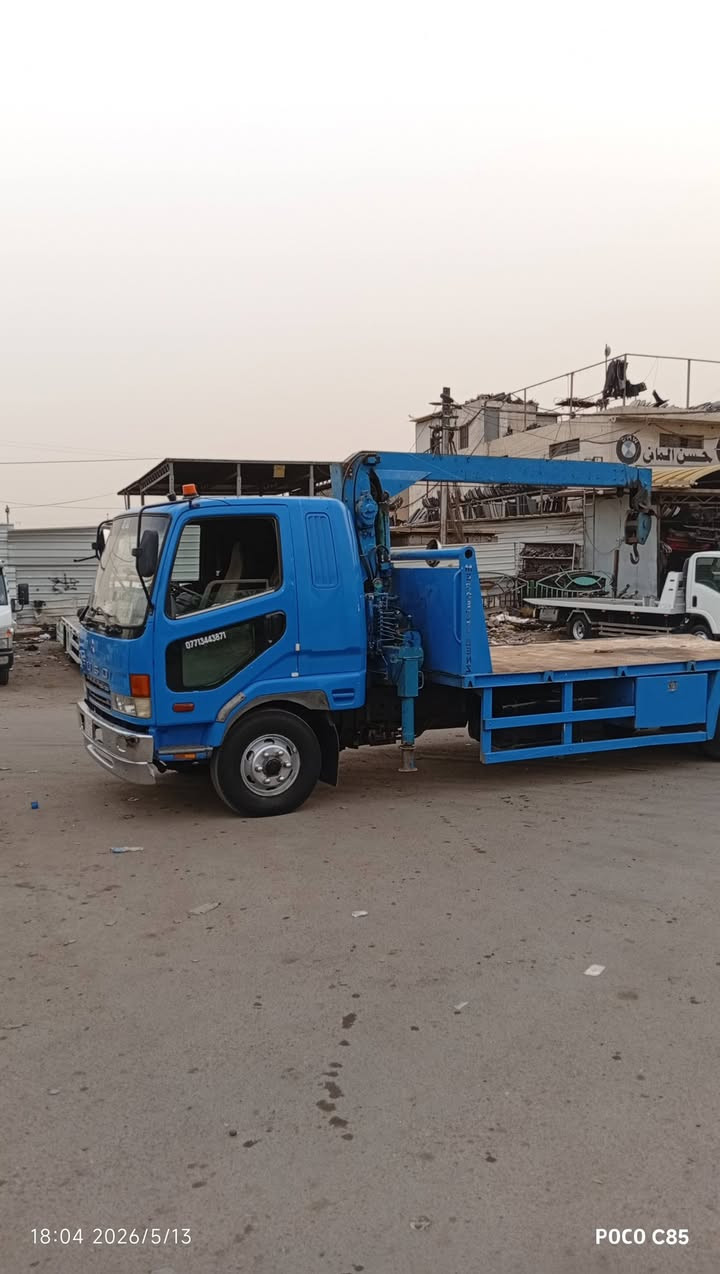 السلام عليكم كرين فوسه للبيع موديل 2000اصل 
مكينه و كير و كرين سلايتين مكفول الاستفسار على هذا الرقم *********** حاتم كرين
