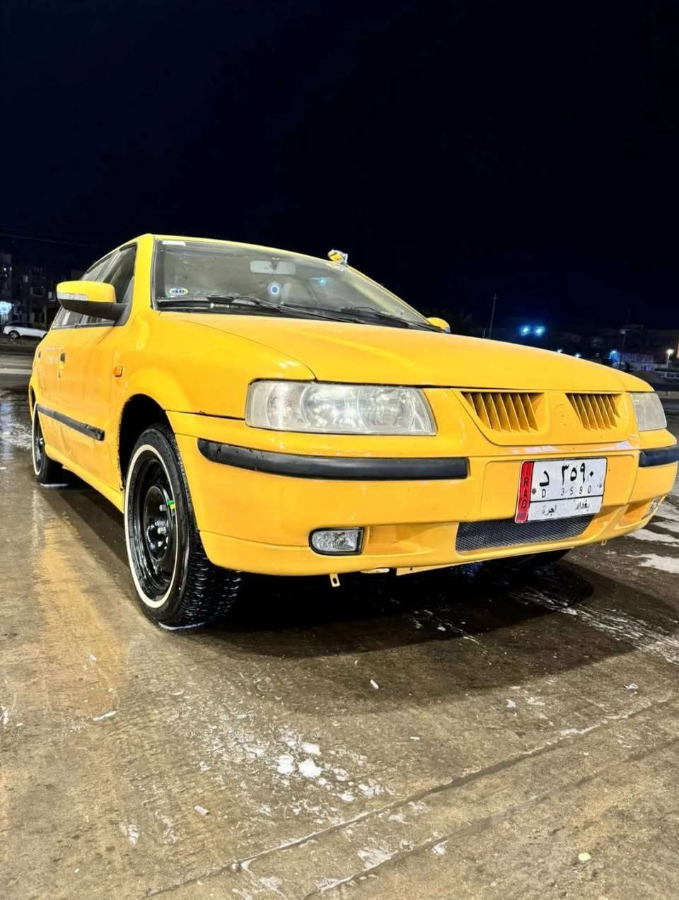 سلام عليكم سمند 11 بيه تعمير دوس وهلال واحد فقط سياره مصفره هيئه وغرامه والسنويه  ال31 تخم تاير جديد+صدر خلفي جديد سياره مرتبه وحلوه تجي وشوف بغداد الشعب وسعر35وبيه مجال حك جيه ما متواجد ع انترنت هاذ رقمي وني خادم ***********
