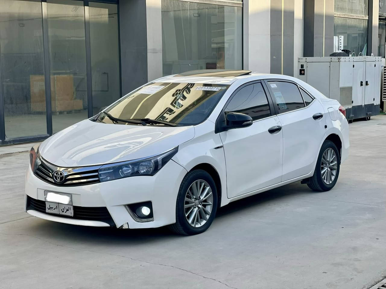 للبيع او مراوس 
كورلا خليجي 2015 سعر مناسب 133 مجال بسيط 
صبغ فقط جاملغ وباب 
محرك حجم 18 شرط 
محرك كير تبريد طخم شرط 
مواصفات فول 
سلايت 
بصمة ابواب 
بصمة تشغيل 
تحكمات استيرن 
داخل لونين 
حساسات خلفيه 
ويلكب 
سياره جاهزه ومايعوزها شي 
رقم اربيل شرط التحويل 
للاستفسار مراجعة مكتب GXRلتنضيم عقود السيارات وبيع وشراء السيارات موصل حي تأميم فرع بانزيخانة 
تأميم
‭0773 698 2100‬
