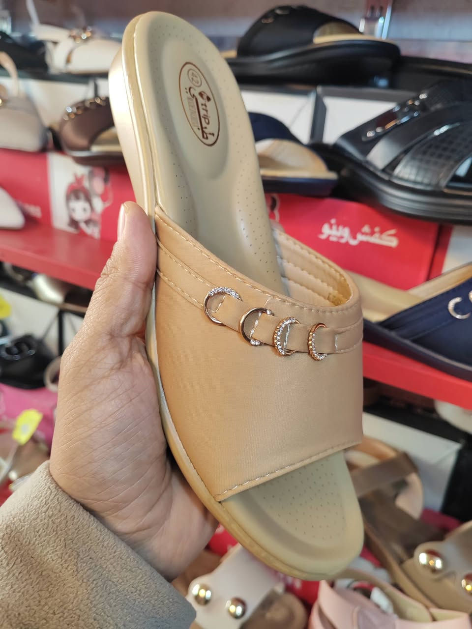 شحاطة نسائي طبي.    السعر.   10

قياس أسفل الصورة فقط
محل السلطانة.  التحرير.   الفلكه الأخيرة
مجاور معرض كرم لمنزلية و المفروشات
مقابل مجمع ديمة


**إذا كنت صاحب هذا الإعلان وتريد حذفه لأي سبب، رجاءا أرسل رسالة إلى الدعم الفني**