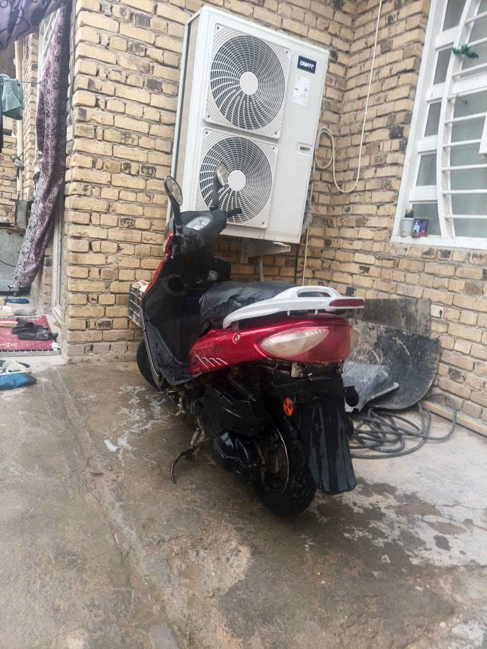 سلام عليكم دراجه للبيع محرك مكفول طافيه العقل المكان نجف اليريده ينتصل علا رقم ***********
