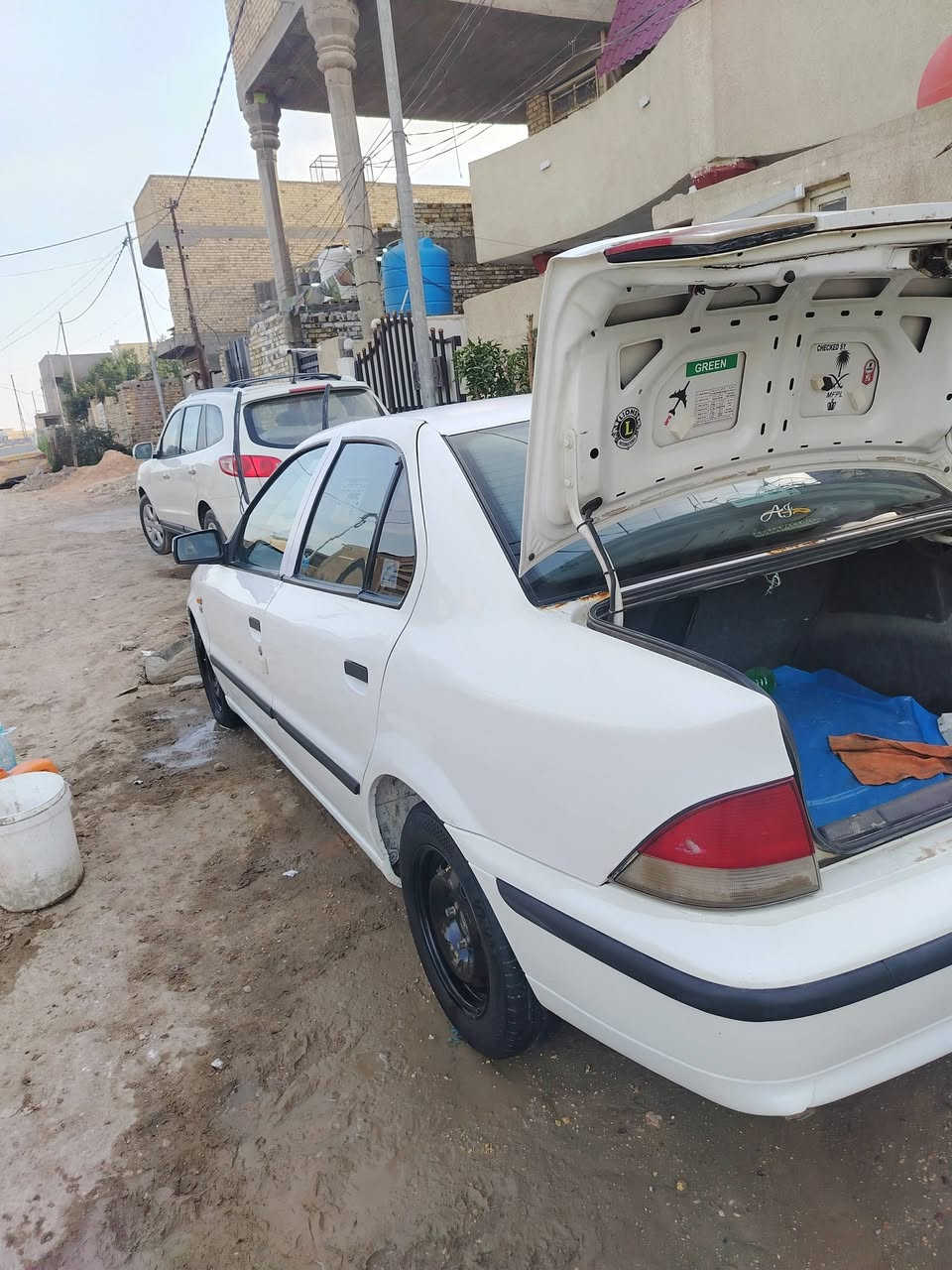 السلام عليكم سمند 2011 سياره كفاله عامه تبريد ثلج تدفه مكينه وكير خير من تخم تـاير حداديه  سياره بسمنه *********** عنوان بابل شارع 80 طريق نجف السعر 50 وبيه مجال حك الجيه لطيبين
