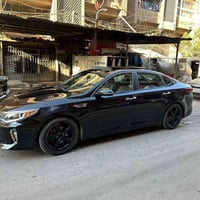كيا اوبتما للبيع  موديل 18 (S) وارد امريكي حادثها بابين مبدلات نفس الو...