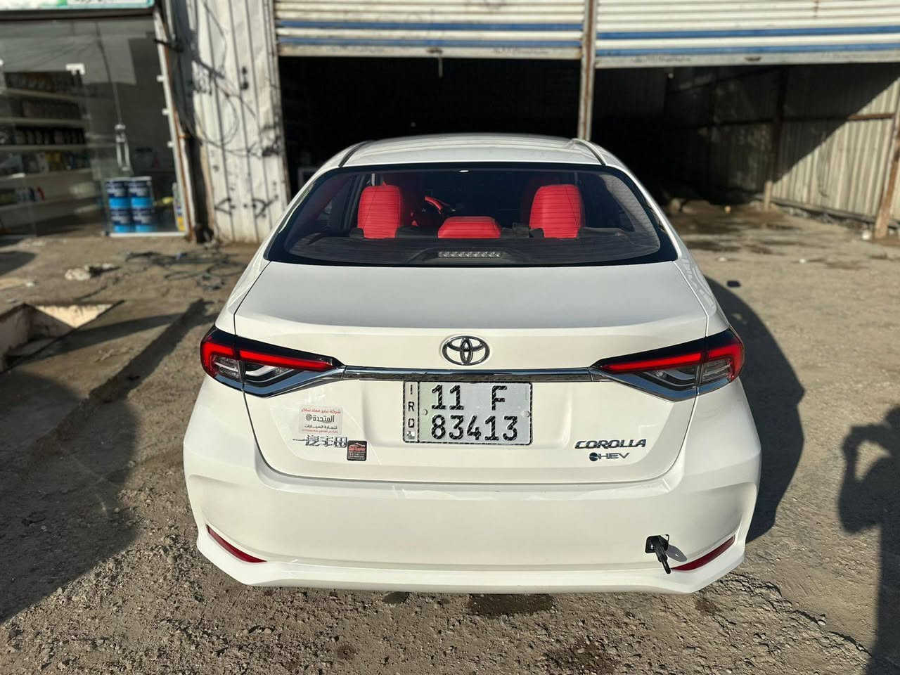 تويوتا كورولا  2025 شكل الخليجي فول مواصفات 

محرك 1800 هايبرد 

تبريد قطعتين

مواصفات :

بصمه + بصمه ابواب 

فتحه 

سبايدر 

كشنات جلد احمر بلاد 

رادار + تحديد مسار + قيادة ذاتية

هاند بريك كهربائي + لايت زينون

عداد ديجيتال

درايف مود + أوتو هولد

فل سيستم إيرباك + مانع تصادم + مانع انزلاق

بيها دخه بصيطه كلشش 

رقم بغداد باسمي
السعر.  158 بيها مجال 

عنوان الناصريه  ***********
