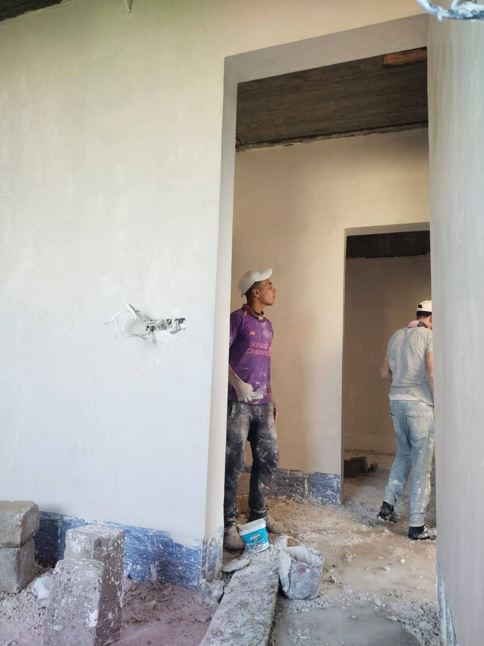 السلام عليكم
لباخ جص اسمنت متفرق 
لبخ درجه اولئ 
كادر شقل نضيف وسريع 
شرط يعجبكم 
اتصل علا ارقم ***********
