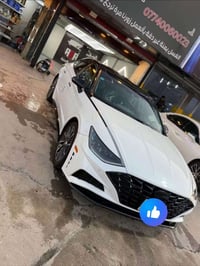 سوناتا ٢٠٢٢ بغداد حادثها خلفي قبغ جنطه وجاملغ خلفي مصبوغ  بجم كبس فول ...