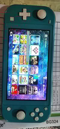 للبيع Nintendo switch lite مهكر نظامين راح 256 ومحدث اخر اصدار والعاب ...