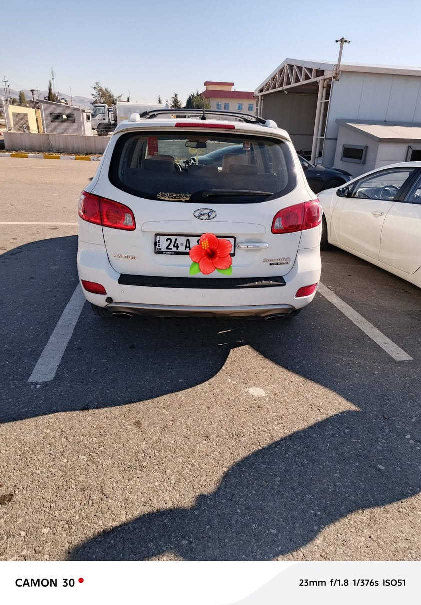 سلام عليكم  سنتافي 2009 مكينه 6سلندر 2700المرغوب  شاشه اشاير بل مري  فور ويل حداديه تبريد+تدفئه سبعه راكب  80بل ميه تخم تاير جديد دوشه جهازه سياره  سياره العداد المشي 186  مكان سياره نجف ‏‪***********‬‏ سياره بسمي سنويه لحد 2031  السعر 138بيه مجال حك الجيه
