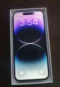 آيفون 14 برو ماكس  بطاريه 85 /مبدل شاشه وكاله نظيف كلشي بيه شغال فقط ا...