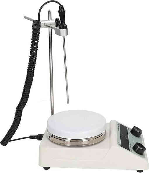 🔥 متوفر الآن – محرك تحريك مغناطيسي مع سخان + كامل الملحقات 🔥(Healing Magnetic Stirer)

💠 الحالة: جديد
💠 الاستخدام: مختبرات – كيمياء – صيدلة – أبحاث
💠 المميزات:
 • لوحة تسخين عالية الجودة
 • تحريك مغناطيسي ثابت وهادئ
 • تحكم بالسرعة والحرارة
 • مسبار حرارة + قاعدة تثبيت + إكسسوارات كاملة
 • مناسب للتحضير، الخلط، والتسخين بدقة عالية

💠 مثالي لـ:
المختبرات العلمية، الجامعات، الأبحاث، وتحضير المحاليل.

💵 السعر: 75 ألف فقط 😍
📦 التوصيل: متوفر لكافة المحافظات
📩 للطلب والاستفسار: تواصل خاص او 
واتساب/‭0776 254 4010‬
