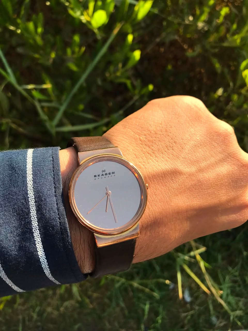 تحيه طيبه للجميع. 
سكجن// skagen 
كوارتز بطاريه دنماركي اصلي قديم 
مكينه ياباني الذهبيه 
مينا مرايه// القطر ٣٨ 
السير الاصلي // بلاديه بالكامل 
السعر ٣٥ الف // توصيل موجود


**إذا كنت صاحب هذا الإعلان وتريد حذفه لأي سبب، رجاءا أرسل رسالة إلى الدعم الفني**