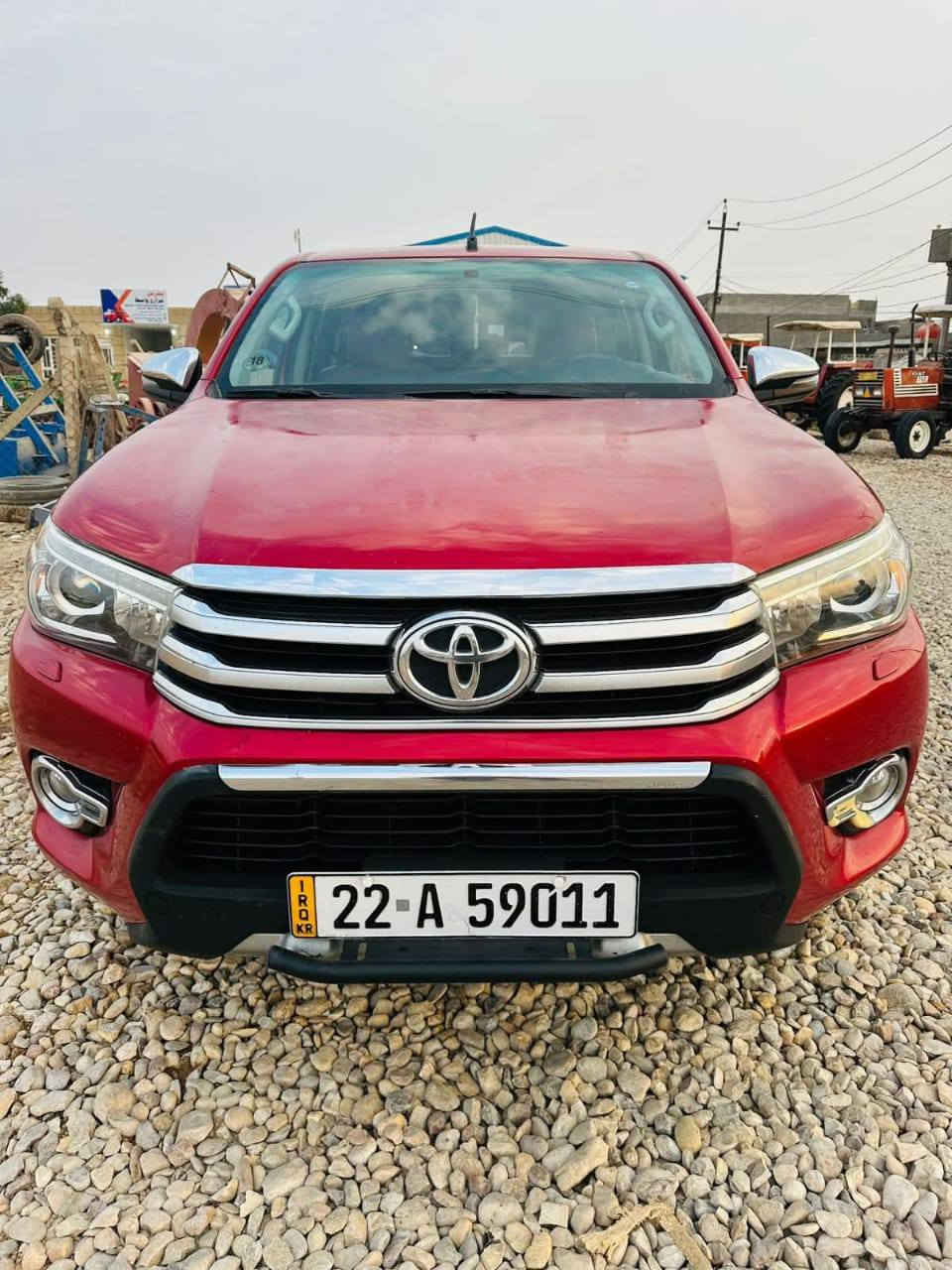 هايلوكس موديل 2018 اوتماتيك
فول 1/1 مواصفات والسونار مرفق.... رقم أربيل دولي السياره ديزل (كاز)

محرك جديد وحداديه جديده وكير جديد كله على وضع الشركه 
للإستفسار اتصل وبيك خير وتدلل مكاني بغداد 
***********
