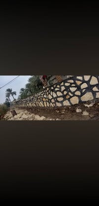 بناء كرسته وعمل شغل درجه اولى بناء اسيجه وبناء نافورات  ابو علي فيي خد...