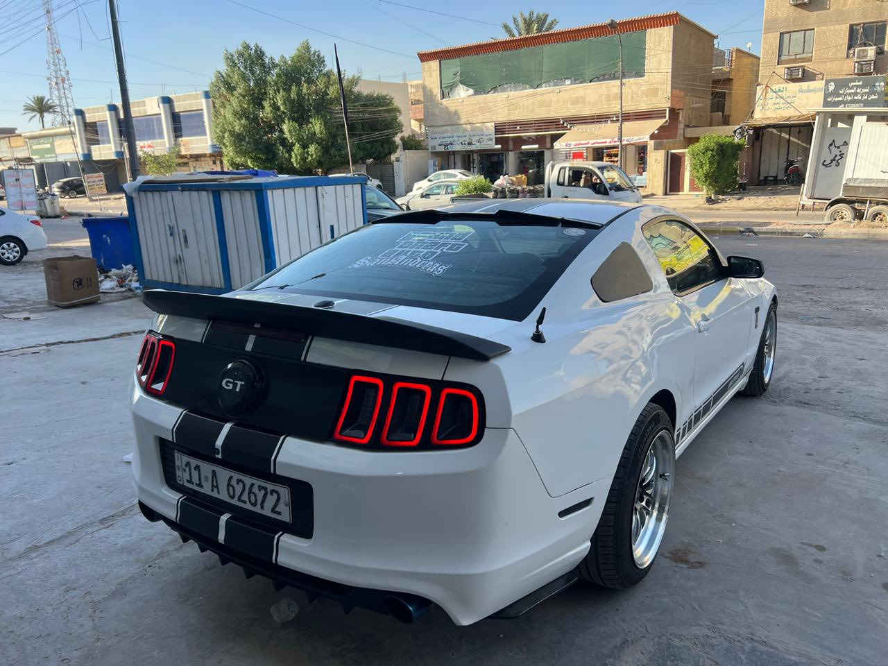 السلام عليكم

موستنك 2013 بريموم V6 

السعر 78 وبيه مجال قليل 

حادث بنيد بدون دواخل 

مصبوغه حزام 

رقم بغداد انكليزي جديد 

تجي (دشبول سبع الوان تحكمات اضائه داخليه -تحكم جهتين

-كشنات كهرباء نظام صوت SYNC- مرايه تعتيم اتو -مري اوتو-

ترحيب )

كير ومكينه نظيفات
وبرمجه مراوح انسه شي اسمه حماوه

سياره مهبطه تهبيط ونصبه تخبل ويل  توسايز مع تخم تاير جديد حجم 18
مكاني بغداد مدينه الصدر 
للستفسار 
***********
***********
