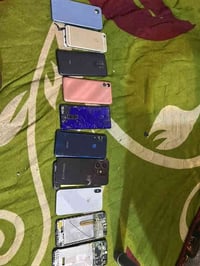 ١٠ قطع ابيع فحم سعر الموبايل ٥ الاف قفل وهذا الايفون اكس ع ابيعه وحده ...