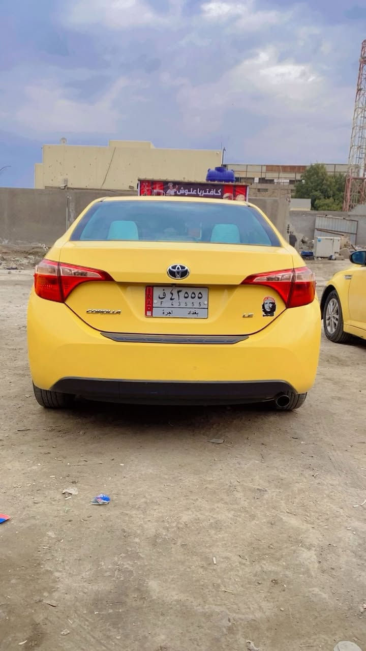 العزاز
كورولا 2019 للبيع اصفر تكسي 

السياره كامله بدون اي نقص 

مدوشمه كامل ارضيه وكشنات 

مكينه كير حداديه تبريد كهربائيات 

كله جديد وضع الشركة

بجم كبس 

علمأ صورها مال الحادث بالمنشور

السعر  138 $ وبيه مجال بسيط 

للتفاصيل اكثر 

***********

مكان السيارة حله مركز المدينة حي الزهراء ( ع )
