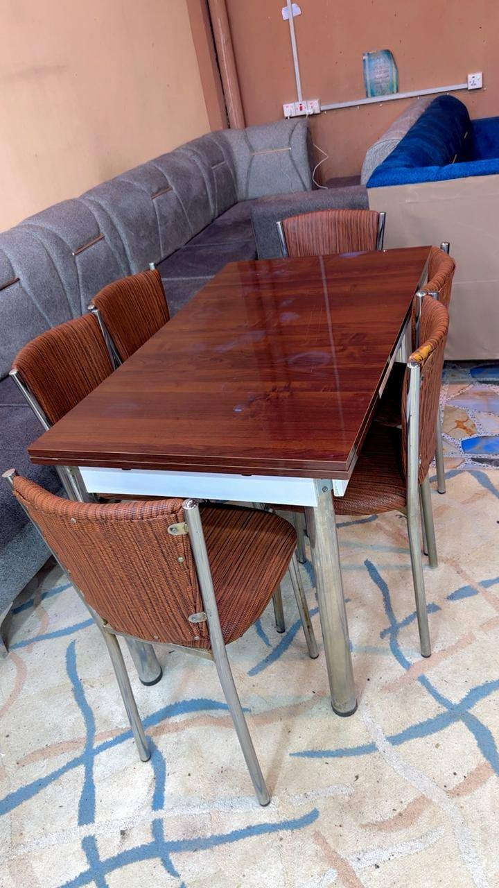 السلام عليكم 
توفر ميز طعام مع الكراسي من اجود النوعيات 
بأسعار تنافسية 
في مزاد السليمانية في التحرير  
تكدرون زورونا في #بعقوبة
#التحرير__ مقابل الشركة العامة لتجارة المواد الغذائية 
او الاتصال أو المراسلة واتساب على الرقم ***********
