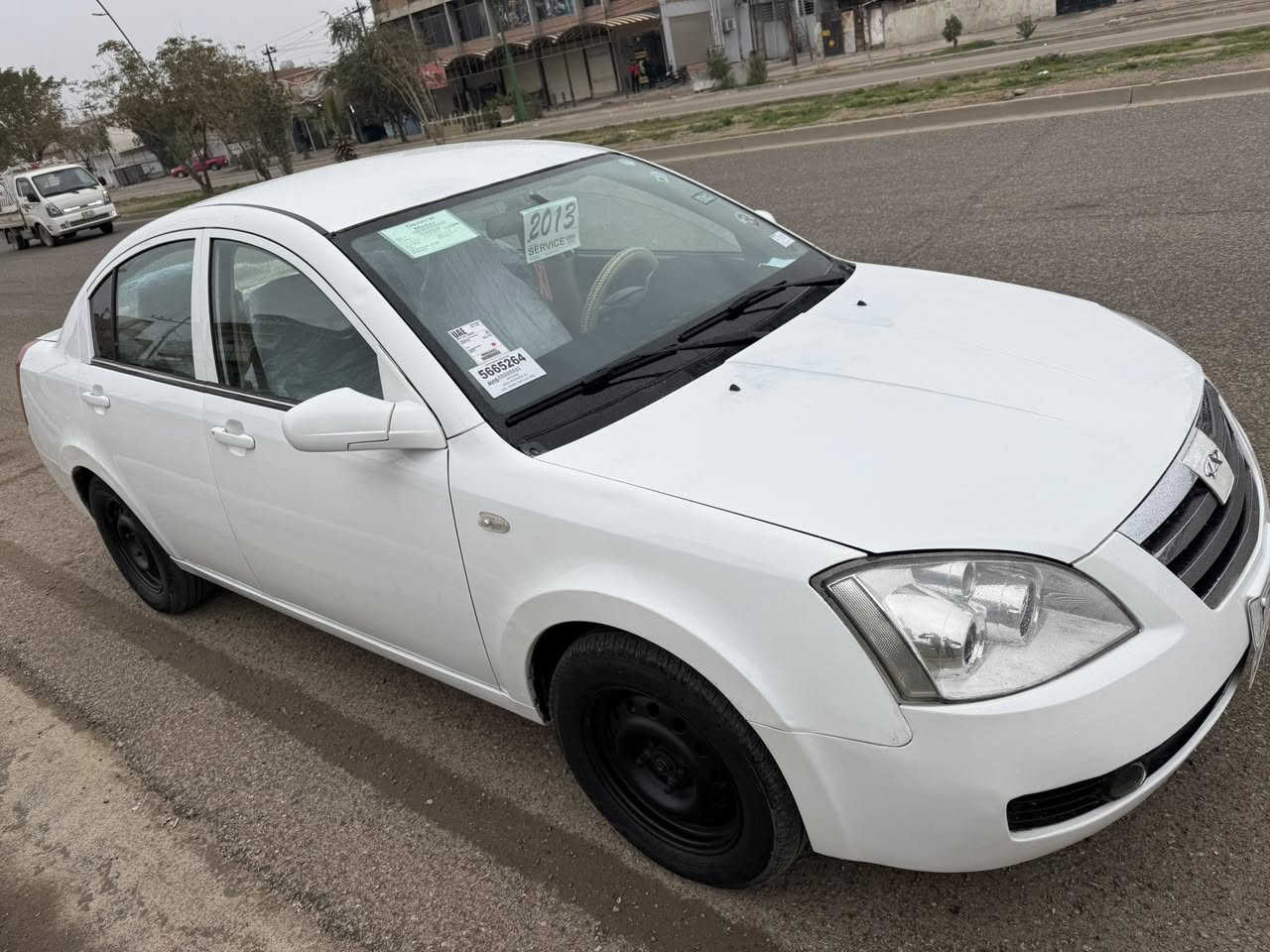 شيري A5موديل 2013بدون صبغ كير محرك بل شرط دفتر بانزين بيه كهربائيات وتبريد كله بل شرط تايرات جديده سعر 57وبيه مجال رقم هاتف ***********
