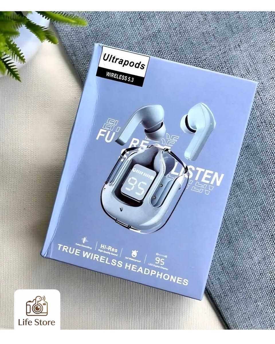 وصلتنا سماعات Ultrapods Wireless 5.3 الجديدة 🔥
إذا تريد سماعة شكل فخم 🔥 وصوت واضح وسعر اقتصادي
هاي أفضل خيار إلك 😍🎧

✅ بلوتوث 5.3 سريع وثابت
✅ شاشة رقمية تبين نسبة الشحن
✅ صوت نقي وباس قوي
✅ مناسبة للمكالمات والألعاب والموسيقى
✅ تعمل على الآيفون والأندرويد
✅ تصميم أنيق وخفيف ومريح

💰 السعر فقط: 9,000 دينار
🚚 والتوصيل مجاني لجميع محافظات العراق 🇮🇶

الكمية محدودة 📦
راسل الصفحة هسة للحجز ✉️

#سماعات #Ultrapods #سماعة_بلوتوث #العراق #توصيل_مجاني


**إذا كنت صاحب هذا الإعلان وتريد حذفه لأي سبب، رجاءا أرسل رسالة إلى الدعم الفني**