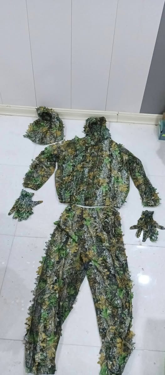 بدلة تمويه 3D للصيادة  تلبس وزن 80/100كيلو  سعر القطعة 25 الف مع التوصيل


**إذا كنت صاحب هذا الإعلان وتريد حذفه لأي سبب، رجاءا أرسل رسالة إلى الدعم الفني**