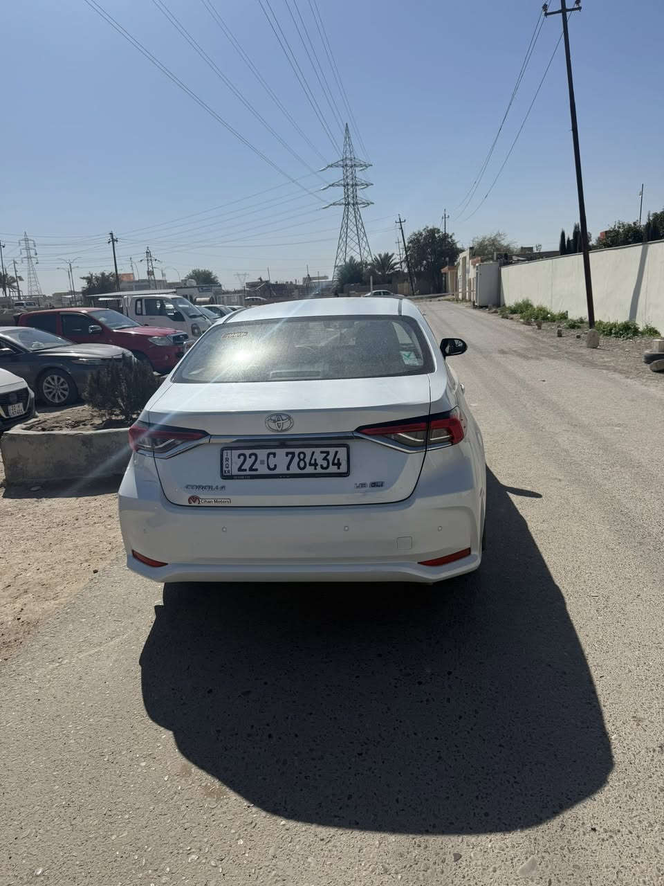 تويوتا كورولا(2022)
خليجي جيهان

فول مواصفات سلايت بصمه تشغيل بصمه ابواب 

ماشيه   125km

مكفوله كفاله عامه من الصبغ فقط بارد بيها هلال الجامغ

(كلين)

گير محرك كله شرط 

ما ناقصها اي شي 

السعر 170 بيها مجال

مكاني (صلاح الدين بيجي)
***********
