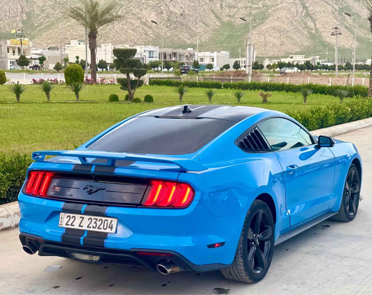 FORD MUSTANG 2023
*********
دروستكراوي :-Ford 
مۆدێل :-   Mustang     
ساڵ : 2023 
بزوێنەر : V4 2.3L
بگۆری بزوێنەر : Automatic 
یەک جملوغ بویاغە
بێ ناوگرتن 
 بی ئیرباگ
سوتەمەنی : بنزین
نرخ : ___
دۆخ : بەکارهاتوو
ماوەی ڕۆشتوو:    26 mile 
تابلو ئوتومبێل : هەولێر  
رەقەم شانسی: IFA6P8TH2P5102229
***********
النوع :- Ford
المودیل : mustang
السنة : 2023
المحرك : V4 2.3L  
ناقل الحركة: Automatic
واحد جملغ صبغ 
بدون داخل 
نوع الوقود : بنزین 
الحالة: المستخدم 
السعر:___
عدد اميال : 26 mile      
رقم السیارە: اربیل 
**********
***********
*********** رانية, السليمانية
