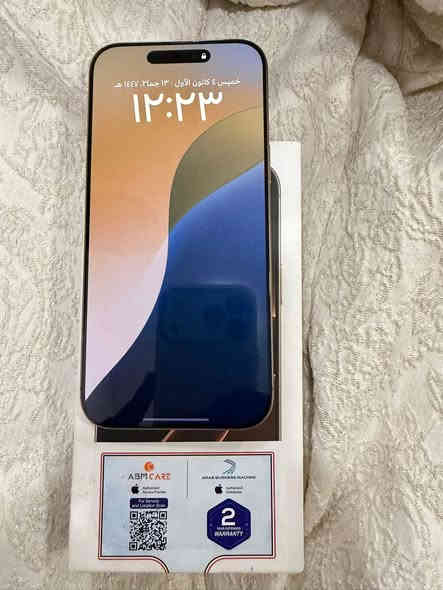 للبيع مستعجل 
آيفون 16 برو ماكس شرق اوسط غراضه وكارتونته موجودات مبدل شاشه تفصيخ شرط تقرا اصلية وكالة افحصها بكل مكان جهاز كلش نظيف استعمال شخصي قليل بطارية 100 ذاكره 256سعره مليون و200 

مكاني كربلاء الموظفين 

***********
