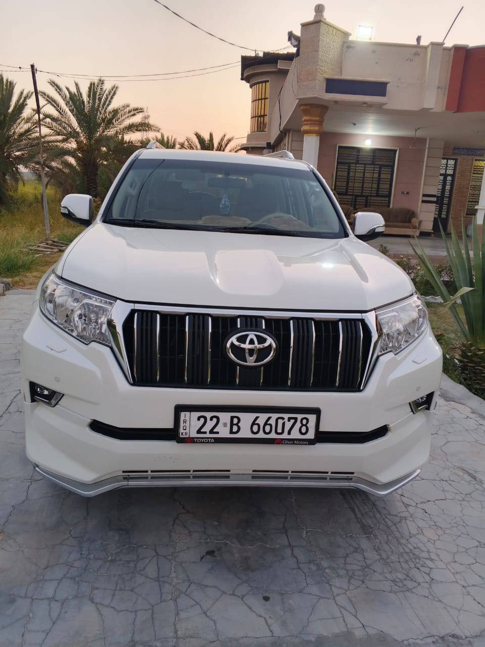 سلام عليكم برادو 2019 مكفوله كفاله عام عداد المشي 120 بسمي هزه جديده سبير مامستخدم مكان  السياره بغداد اي استفسار عل رقم ***********
