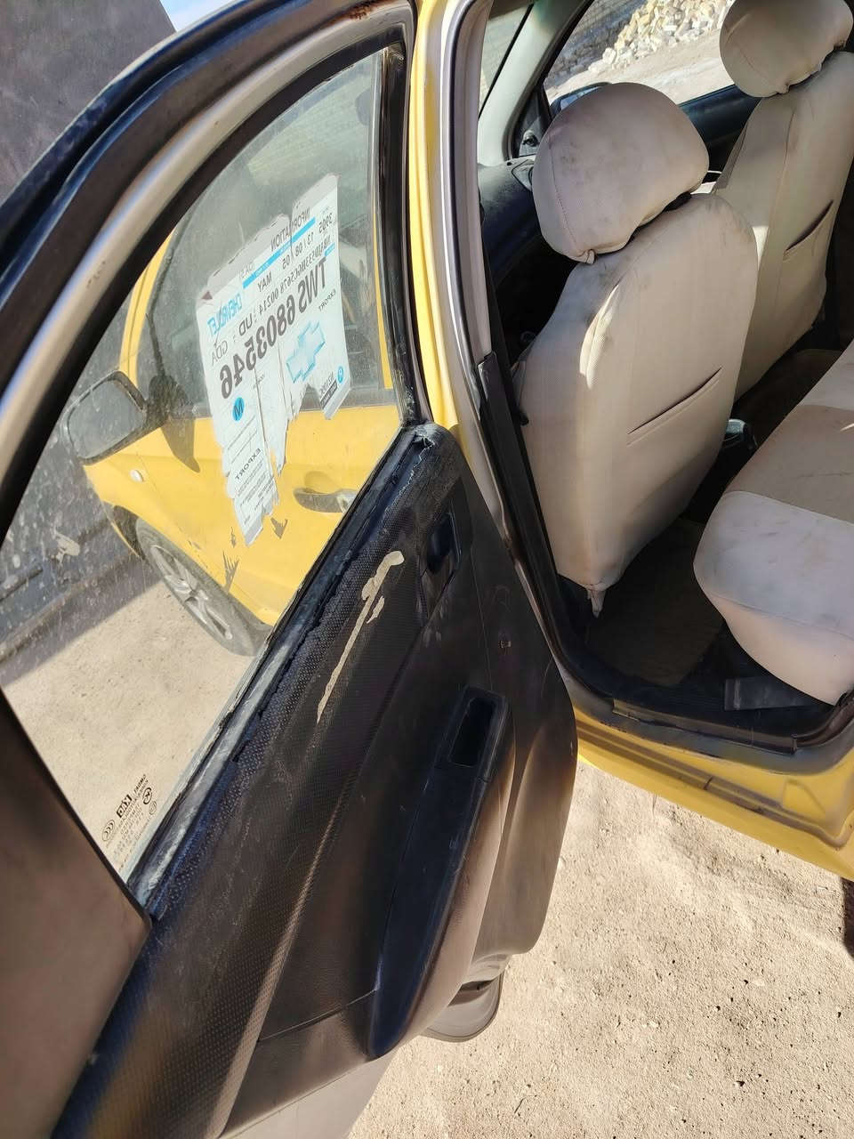 سلام عليكم افيو موديل 2007
كير عادي رقم مثنى ألماني
مصفره هيئه وغرامات
مداور شوكت متريد
محرك شرط فقط تريد تبديل الابطاله
بيها الخامس يفلت مرات ومرات مابي شي
سياره مكفوله من الكص والعيب الشرعي
سعرها ٣٢ وبيها مجال مكاني سماوه قضاء الرميثه
الي يريدها يتصل على هذا الرقم ***********
