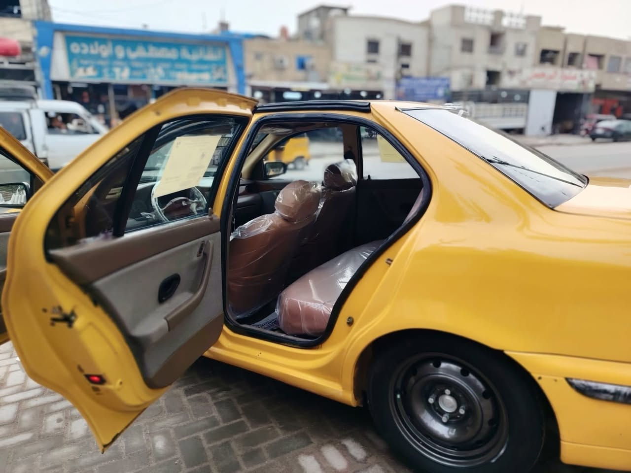 السلام وعليكم سمند 2012 مكفوله السياره كير ومحرك وحداديه كله كفاله تخم تاير وتخم ويل جديد مصفره هيه وغرامات السياره ترايهه مال زيرو الله شاهد السعر 40 مكاني بغداد البياع حي المواصلات الرقم ***********
