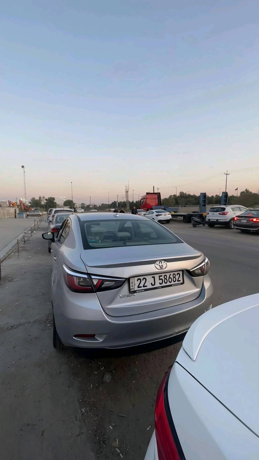 تويوتا يارس 2019 أمريكي حجم المحرك 1500 السيارة جاهزة من كل شي رقم أربيل تريد وكالة تريد تحويل صاحبها موجود بغداد والسيارة موجوده بغداد صور الحادث موجوده بالمنشور وصور السونار موجوده أيضا بالمنشور السعر 110$  وبيها مجال للاستفسار الاتصال على الرقم *********** والرقم بي واتساب وياربي التوفيق للجميع 