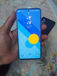 Galaxy A73 5G ذاكره256. رام 8+8 مكفول من كلشي عل فحص ما داخل تصليح ابد...