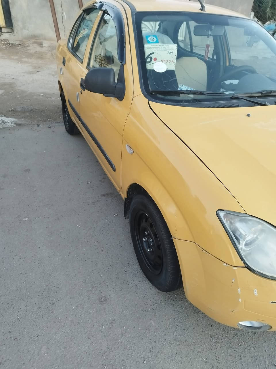 سلام عليكم خوتي طيبه موديل 16 كفاله عامه من صبغ تخم تاير جديد صدر امامي خلفي جديد  دوشمه جديده كير مكينه شواصي مكفولات مصفرء هيه غرامات تبريد ثلج رقم نكليزي جديد مكاني بغداد الكرخ أسعر 42 وبيها مجال قليل ***********
