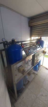 محطه للبيع ماطورات بنتاكس إيطالية شاصي سل استيل 1000 لتر بالساعة مع تا...