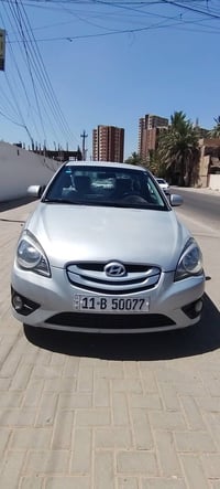 اخوان من رخصة الكروب المحترم هونداي اكسنت مديل 2010الشكل الرياضي خليجي...