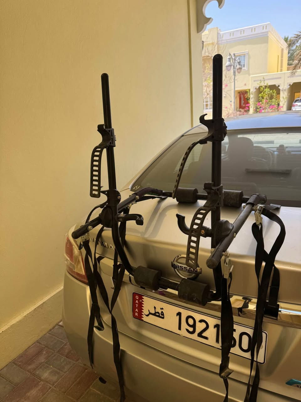 Bicycle carrying stand almost new, only few time used located in Ghrafa
Contact 31581218 الريان, قطر


**إذا كنت صاحب هذا الإعلان وتريد حذفه لأي سبب، رجاءا أرسل رسالة إلى الدعم الفني**
