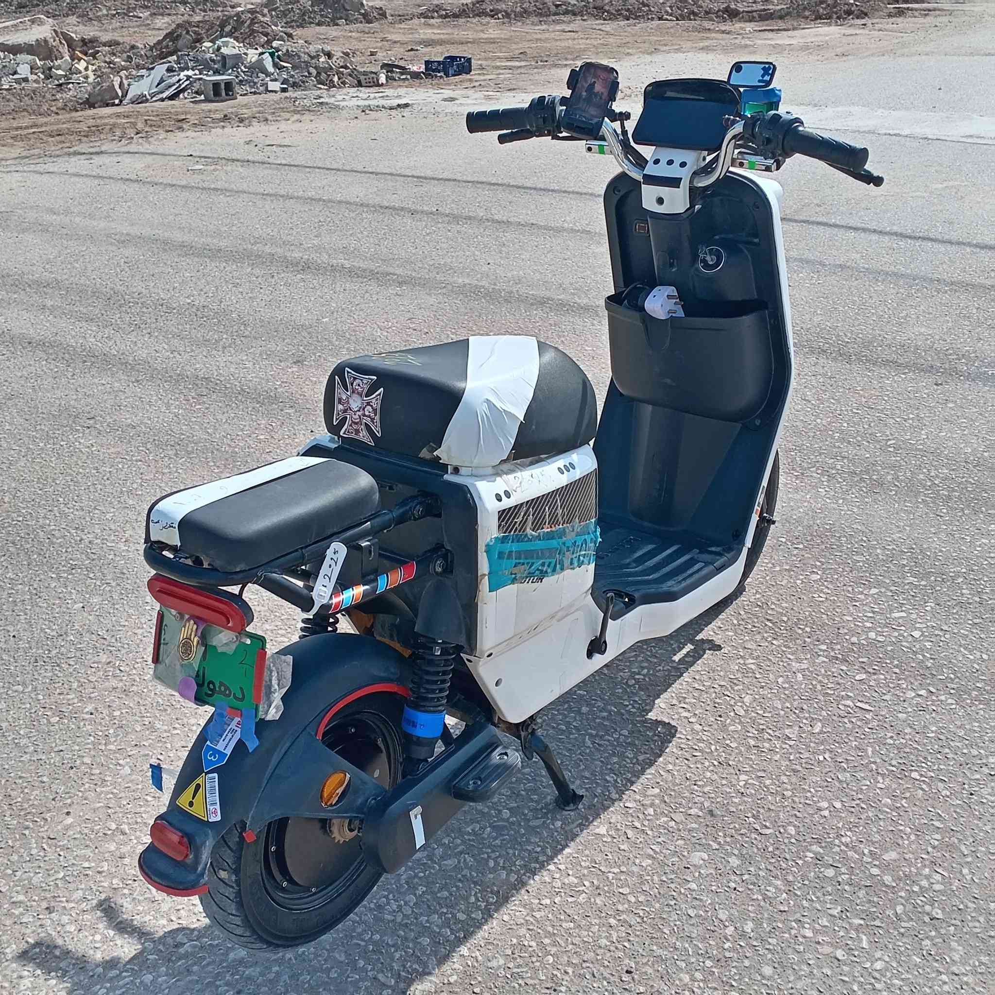 باسكل شحن موديل2025جديد
الاسم:A107
المواصفات↓
سويجين 
بصمتين
دبل اشاره 
مثبت سرعه 
دكمه بك
بريك دسك 
دبلات خلفي+امامي
المكان كربلاء طريق بغداد
قرب مجمع الرحمن السياحي 
الهاتف:***********
