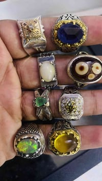 محابس • فضه اصليه • زمرد