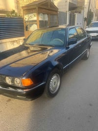 بي ام ٧٣٠ كير مكينة مكفولة بدون ضربة فقط صبغ للجمالية السياره بأسمي مش...