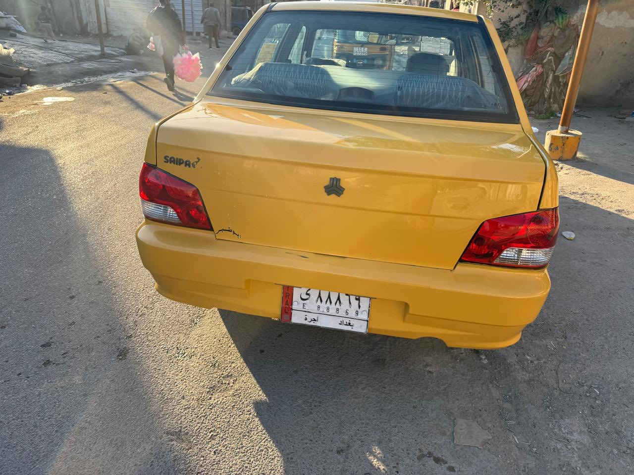 سلام عليكم سايبه موديل 2013 مكينة وكير و حداديه و شواصي مكفولات تبريد ثلج مكفوله من الصبغ والتبديل السعر 37 وبيها مجال هاتف *********** مكان نهايت حي اور
