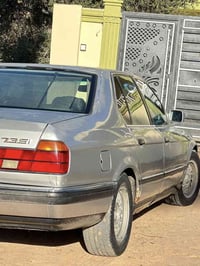 بي ام 735   اصل1992   سياره جاهزه تخم تايرات كير جديد محرك جديد   صدر ...