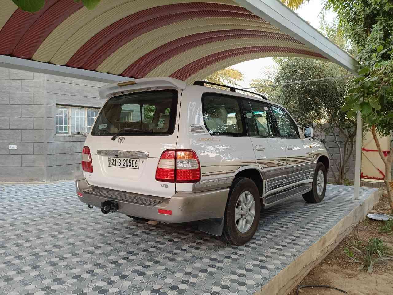 لاندكروز 2001 مواصفات 2006 بدون تحديث بلادي كفاله عامه من التبديل والفتح 
رقم سليمانيه بسمي تحويل ثاني يوم 
......
&&#السعر 170 ورقه وبي مجال 
***********
***********
