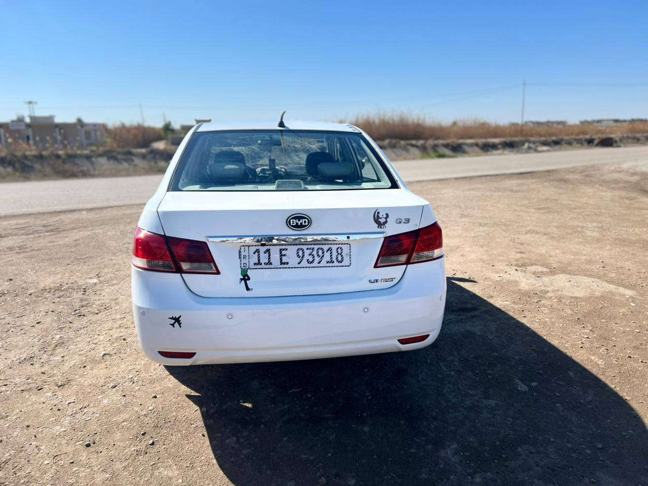 السلام عليكم
بي واي دي 2013  g3 بسمي رقم الدولي سنويه لل2031
السياره مال بيت موصفات فتحه سقف بصمه اشاير ترحيب بلاديه كلها السعر 55 وبيها مجال مكان بغداد يوسفيه 
رقم ***********
#الجميع
