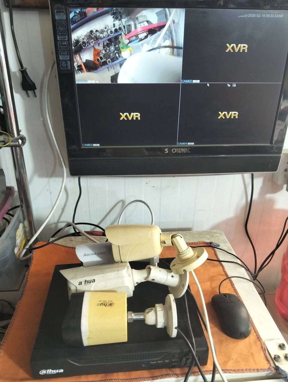 للبيع
جهاز دهوا 4 منافذ
و4 كاميرات
وهارد 500. كيكا

شاهد الفديو بشغل الجهاز
السعر 65 الف مع توصيل
بغداد
***********
