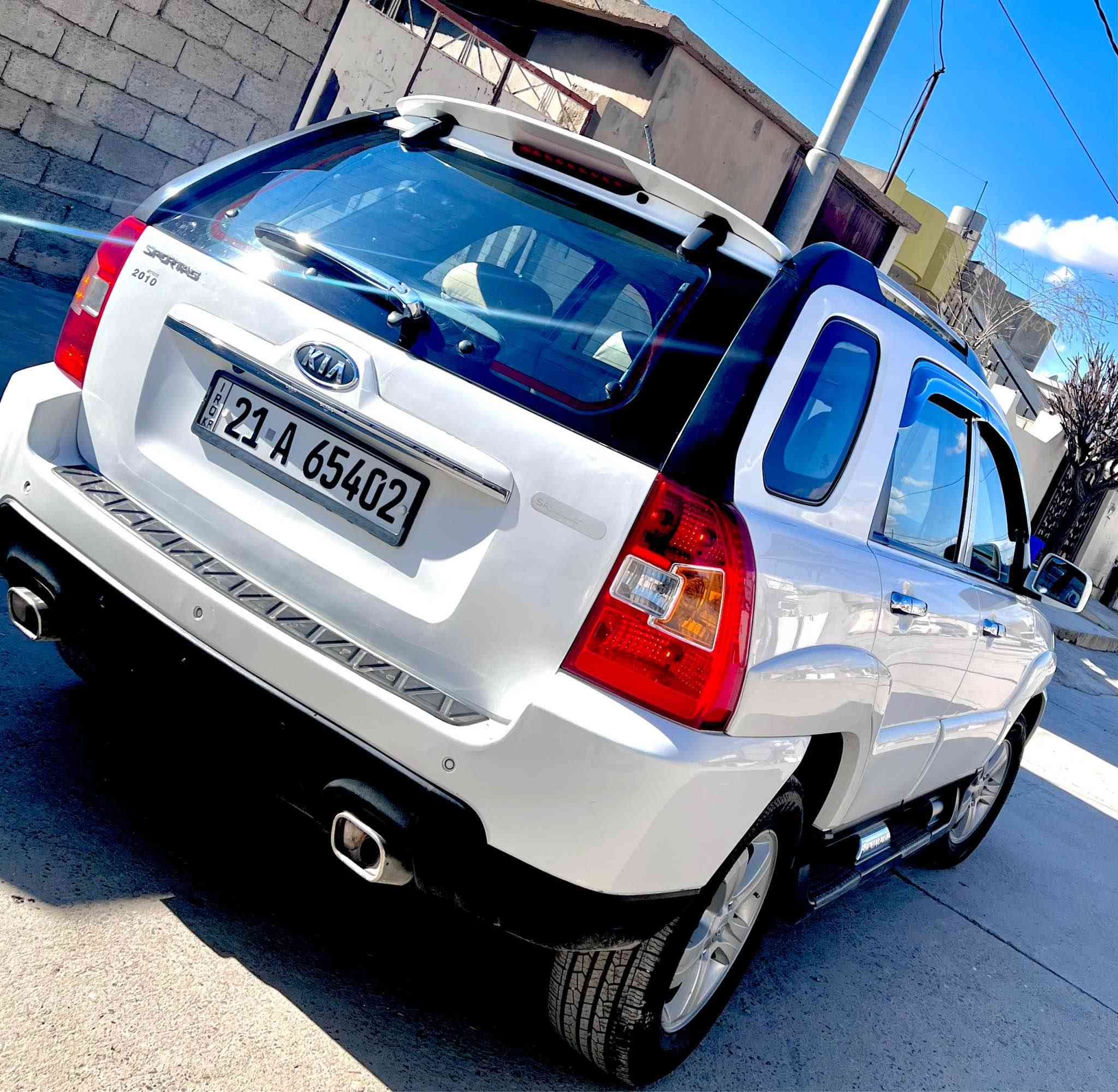 کیاسپۆرتاج مۆدێل2010 فول فول مواسەفات 
سڵایت فۆڕمیکا حاسە کامێرە شاشە ئاوێنەفۆتۆ دەبڵ ساڵنسا بێ بۆیاخ دوپەڵەساردی هەیە سەنەوی بەناوخۆمەوەیە کارتی بەنزینی جوارتایەی لۆک لەژێرە تاقم پێشیم تازە داگرتوە دینار مەسرەفی تیانیە     سعر..١٢٣ شمشمل, السليمانية


**إذا كنت صاحب هذا الإعلان وتريد حذفه لأي سبب، رجاءا أرسل رسالة إلى الدعم الفني**