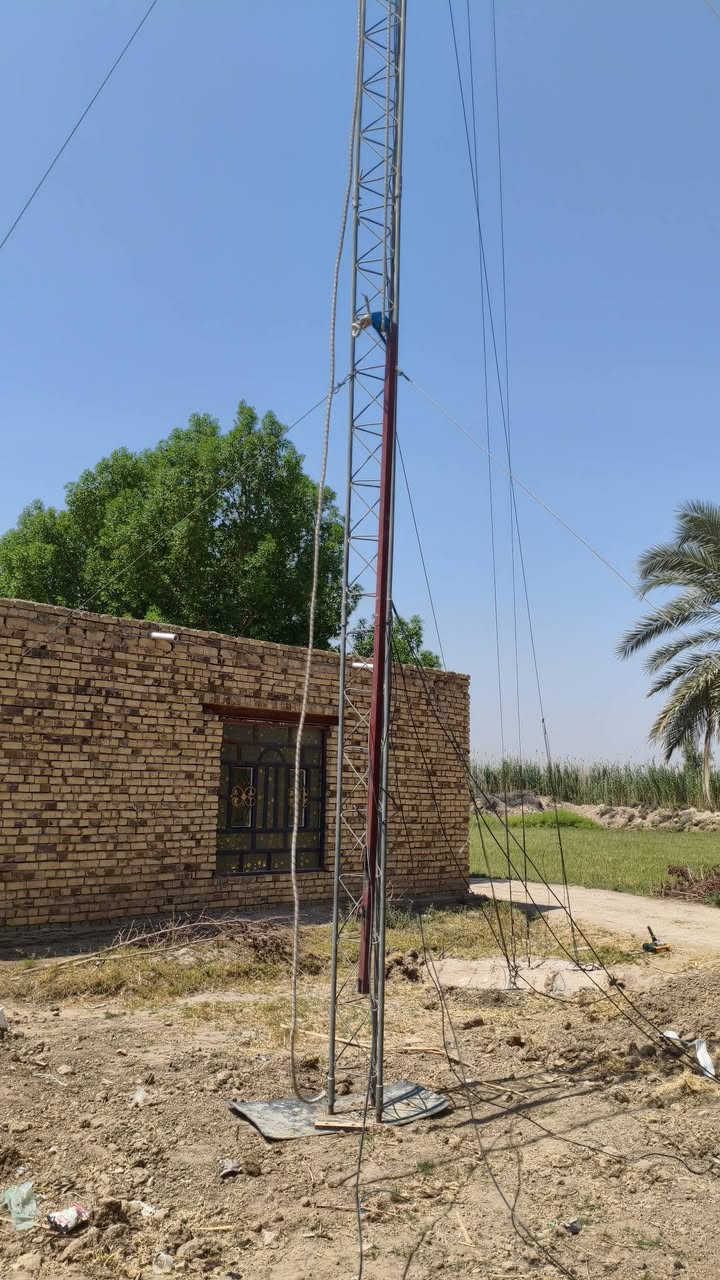 تحيه طيبه تم نقل ونصب برج 27متر محافضه بابل متوفر كادر نصب وتفصيخ وصيانه الابراج باسعار مناسبه مع تجهيز وشراء الابراج جميع المحافظات ***********
