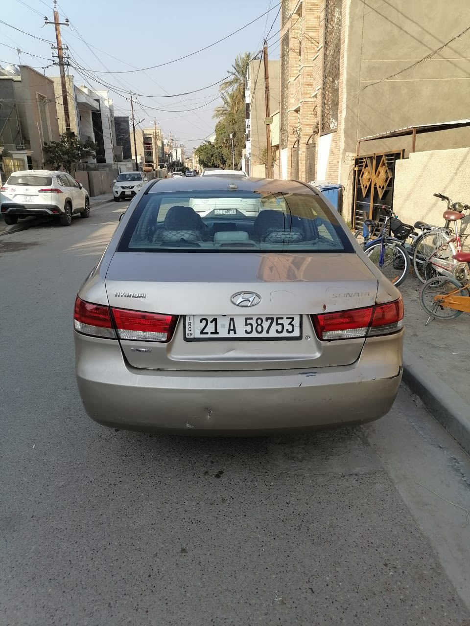 سلام عليكم للبيع سوناتا 2008  أمريكي مكينه 2400 مكينه خير من الله كير جديد  السعر ٨٠ وبيه مجال مكاني بغداد الدورة *********** 
رقم الثاني ***********٥٧ اتصال فقط غير متواجد فيس
